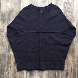 Ann Taylor Oversized Pancho Sweater